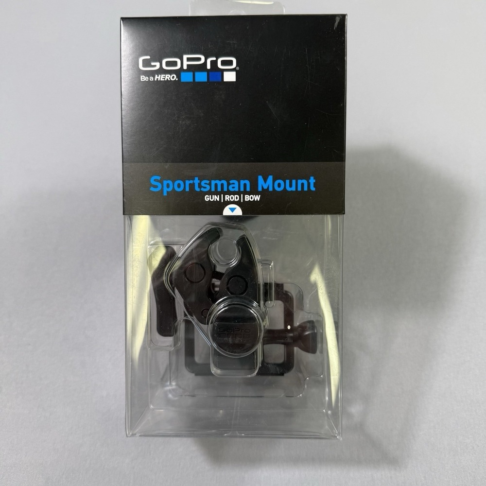 GoPro Sportsman Camera Mount - Black (ASGUM-001) Brand New In Box